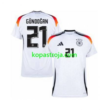 Billiga Fotbollströjor Tyskland Ilkay Gundogan 21 Hemma tröja EM 2024 Kortärmad